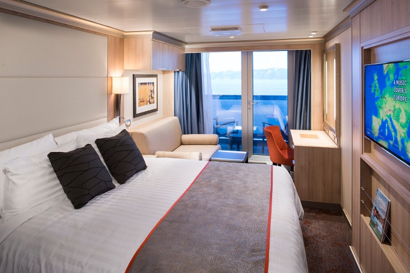 Каюта с балконом (VS) на Koningsdam
