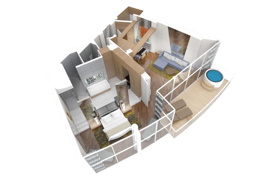 Схема Grand Loft сьют (GL)