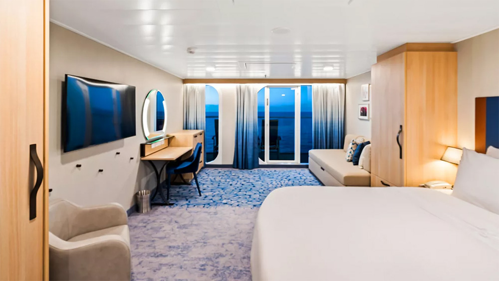 Каюта с большим балконом Ultra Spacious