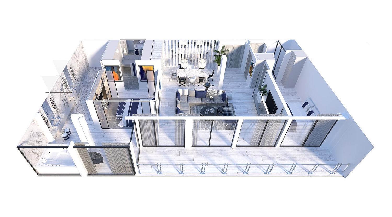 Схема Сьют Penthouse (PS)