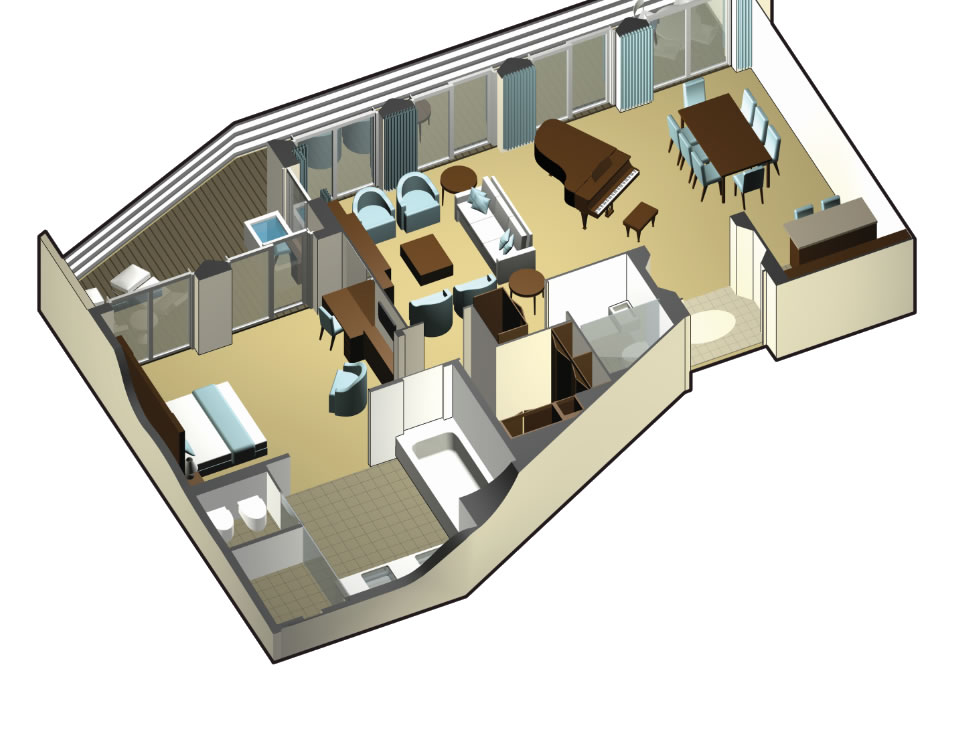 Схема Сьют Penthouse (PS)