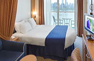 Просторная каюта с балконом (2B) на Radiance Of The Seas